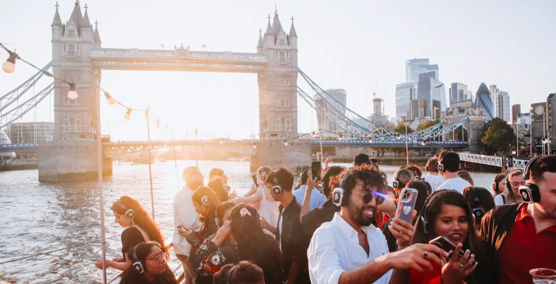 Silent Sounds — Silent Disco Boat Party, London