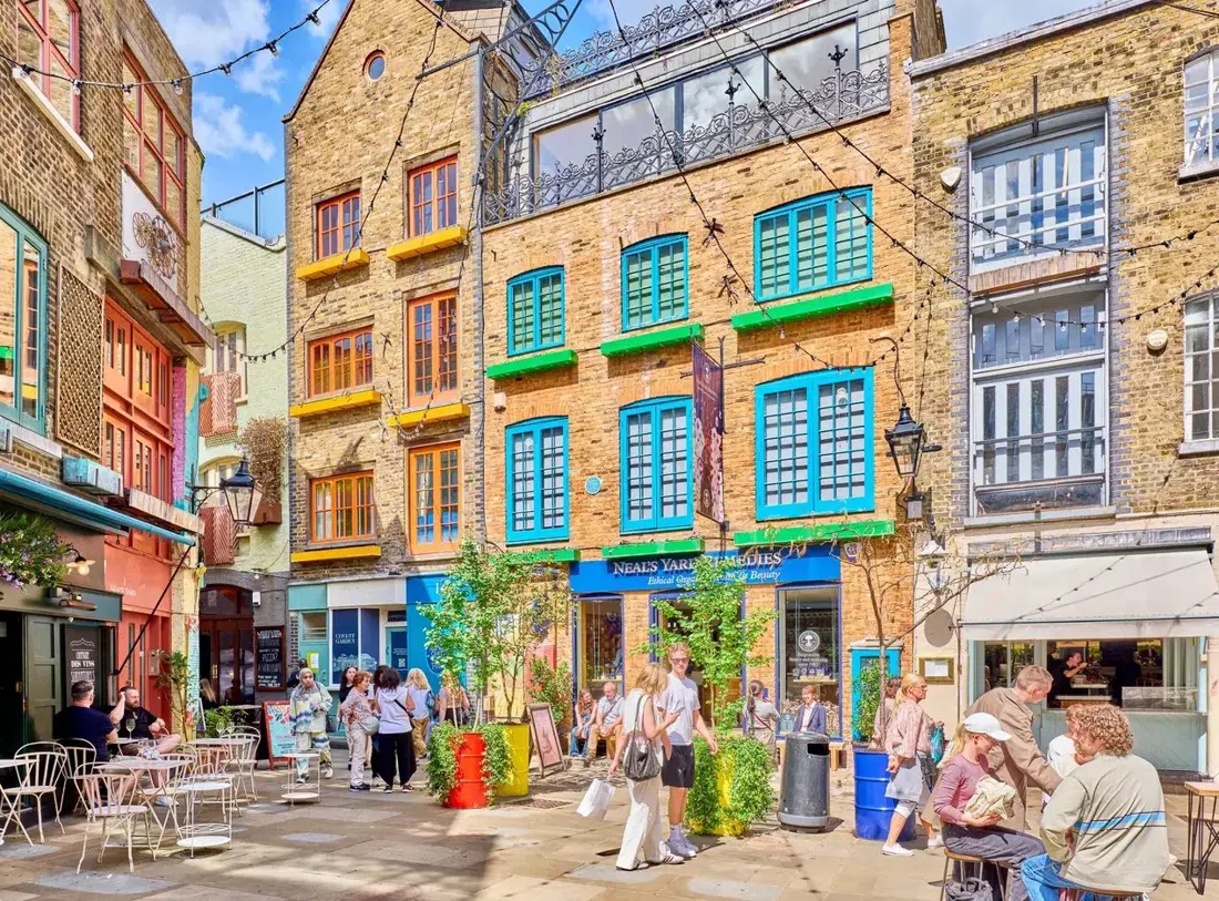 Neal's Yard courtyard